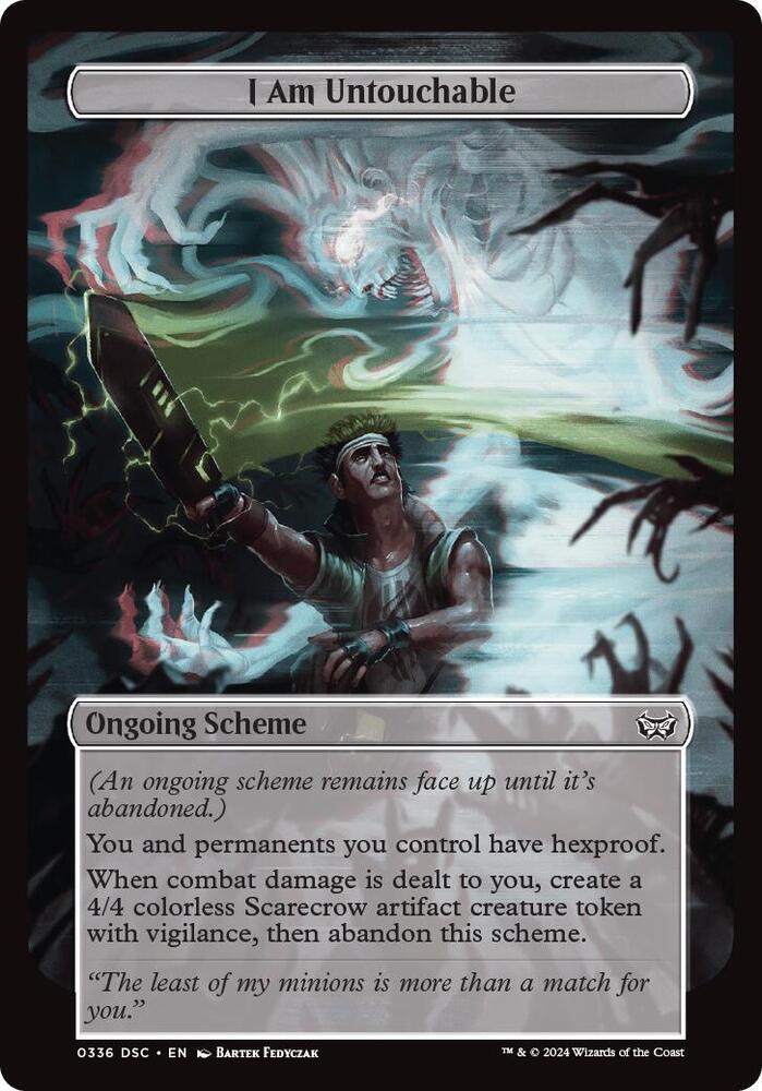I Am Untouchable (Full Art) [Duskmourn: Archenemy]