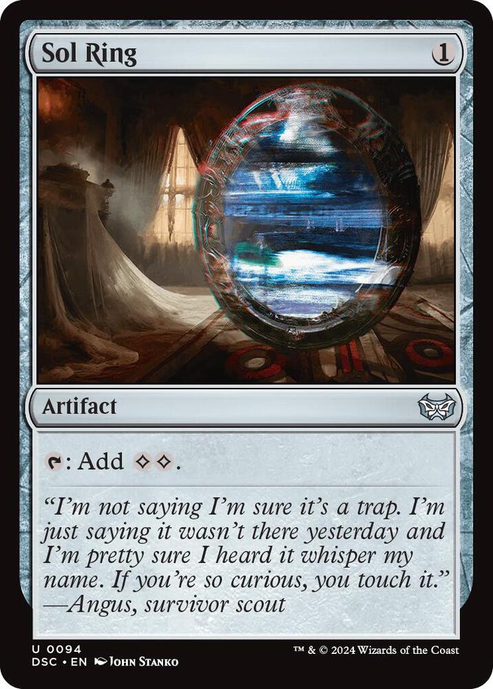 Sol Ring [Duskmourn: House of Horror Commander]
