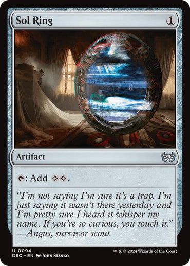Sol Ring [Duskmourn: House of Horror Commander]