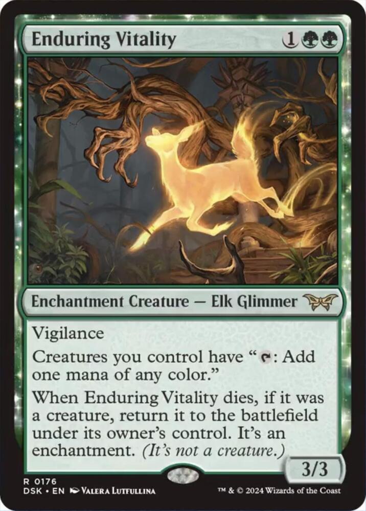 Enduring Vitality [Duskmourn: House of Horror]