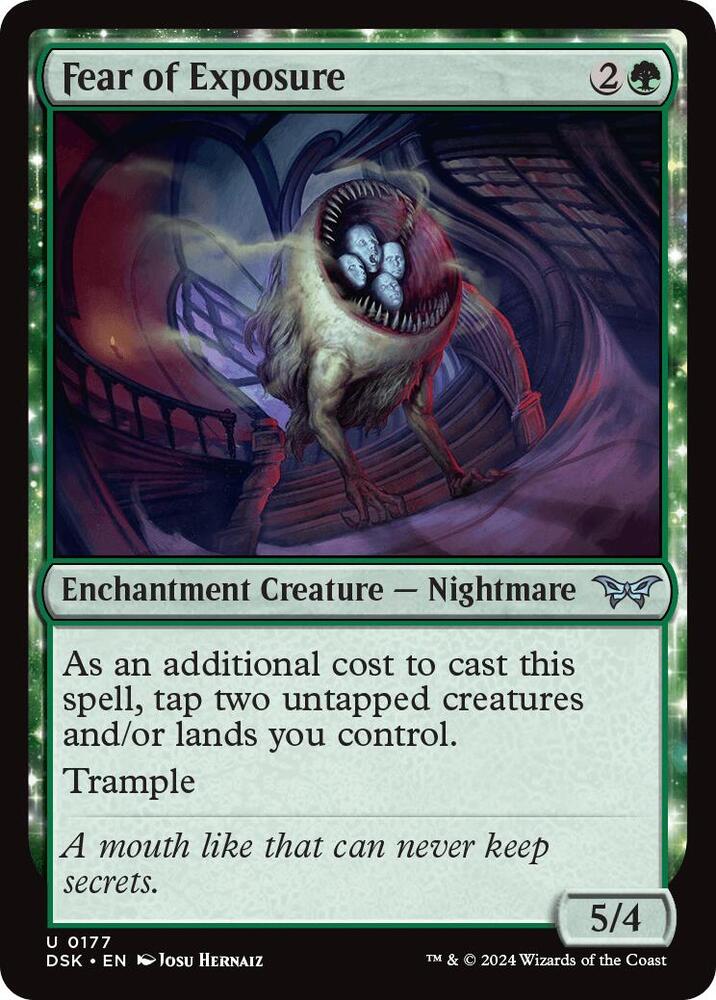 Fear of Exposure [Duskmourn: House of Horror]