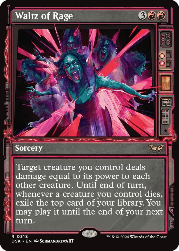 Waltz of Rage (Showcase) [Duskmourn: House of Horror]