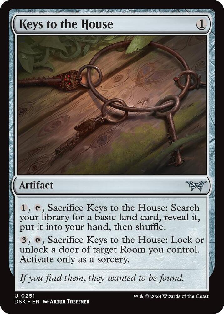 Keys to the House [Duskmourn: House of Horror]