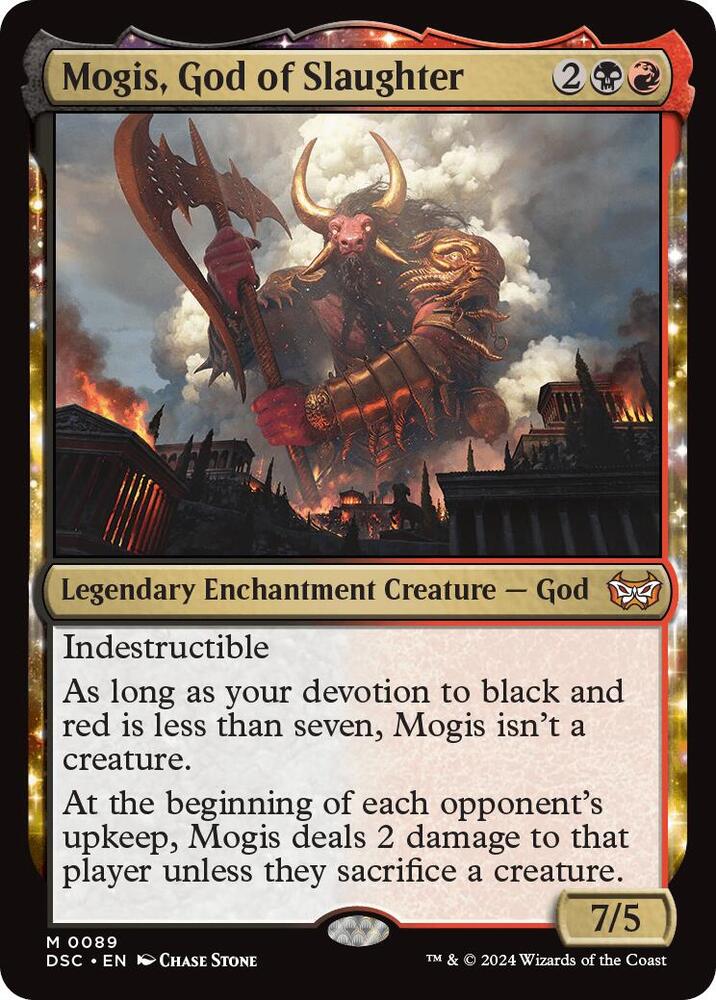 Mogis, God of Slaughter [Duskmourn: House of Horror Commander]