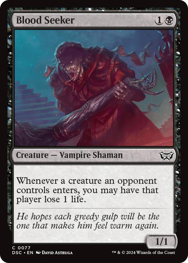 Blood Seeker [Duskmourn: House of Horror Commander]