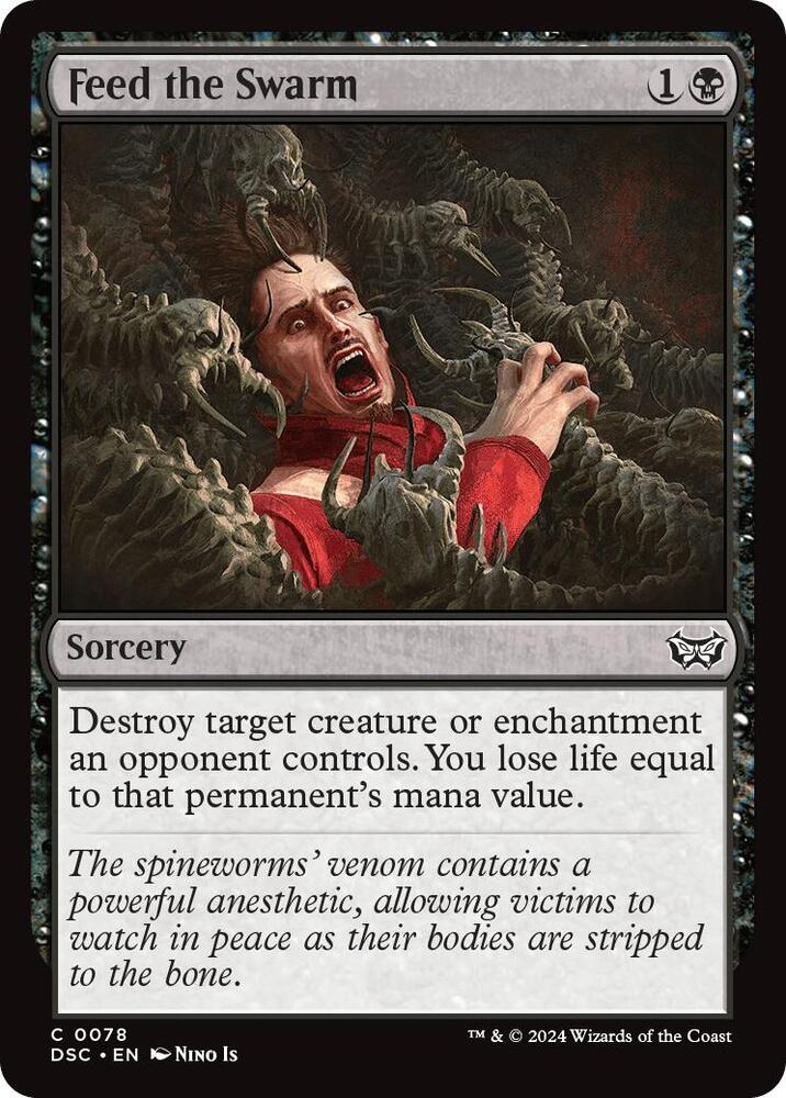 Feed the Swarm [Duskmourn: House of Horror Commander]