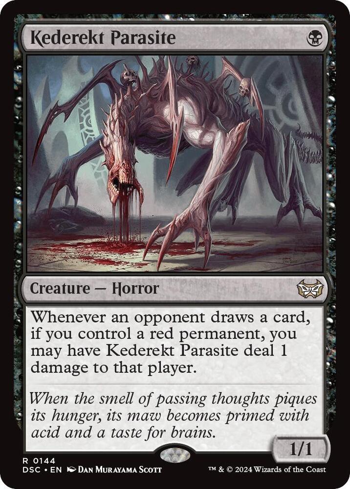 Kederekt Parasite [Duskmourn: House of Horror Commander]