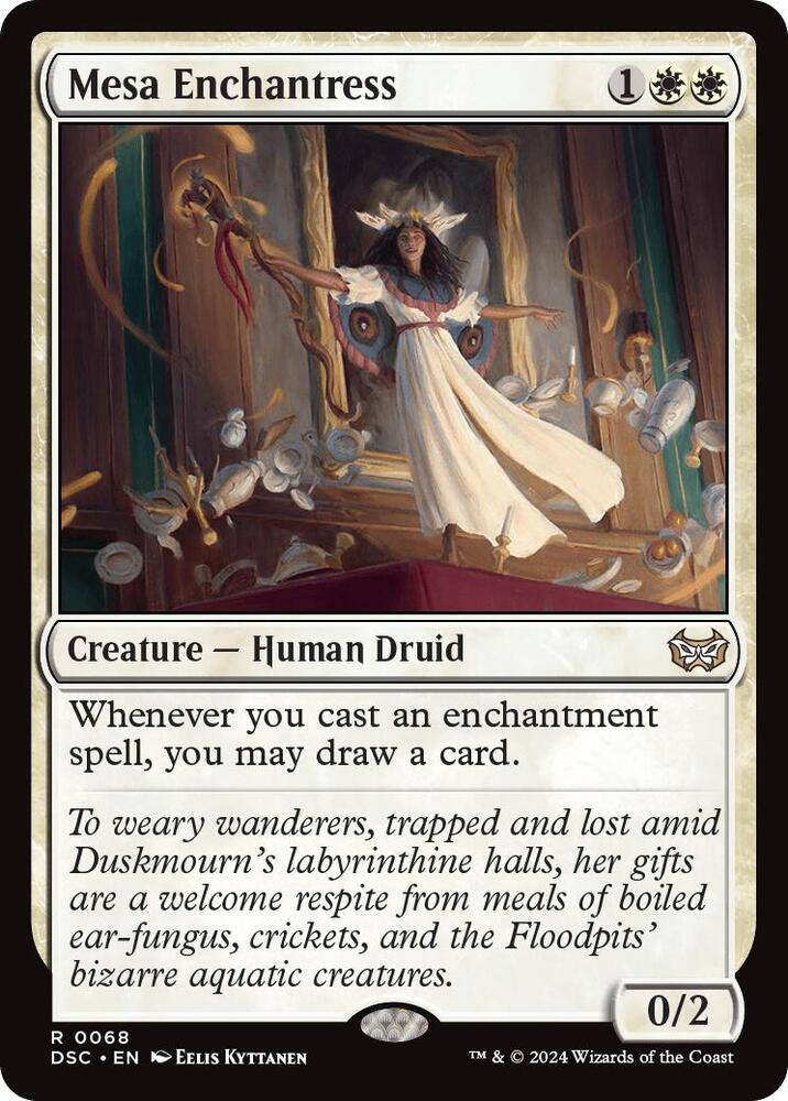 Mesa Enchantress [Duskmourn: House of Horror Commander]