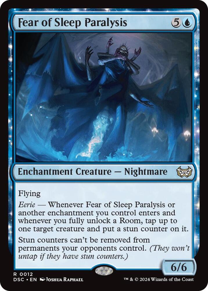 Fear of Sleep Paralysis [Duskmourn: House of Horror Commander]