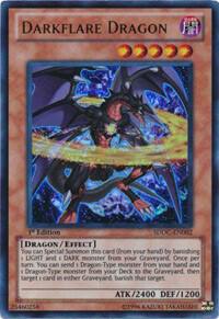 Darkflare Dragon [SDDC-EN002] Ultra Rare