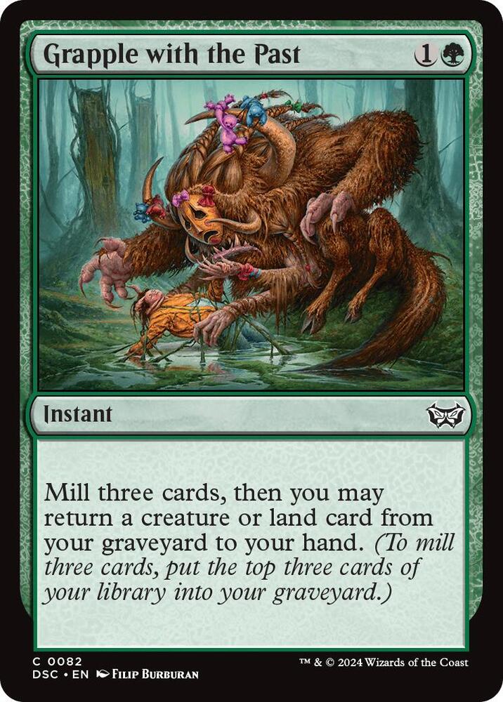 Grapple with the Past [Duskmourn: House of Horror Commander]