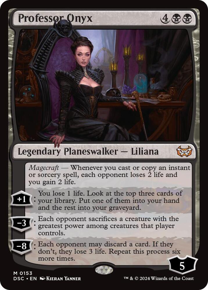 Professor Onyx [Duskmourn: House of Horror Commander]