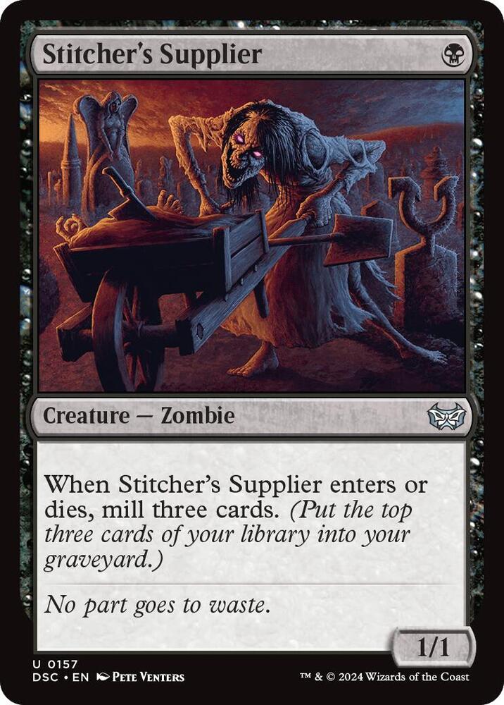 Stitcher's Supplier [Duskmourn: House of Horror Commander]