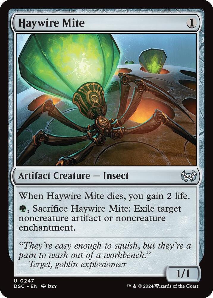 Haywire Mite [Duskmourn: House of Horror Commander]