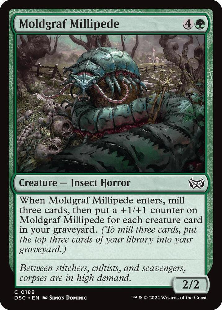 Moldgraf Millipede [Duskmourn: House of Horror Commander]