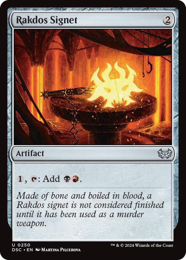 Rakdos Signet [Duskmourn: House of Horror Commander]