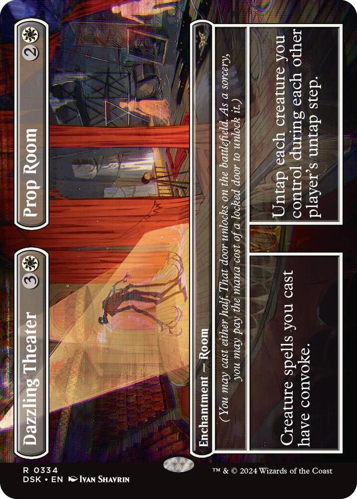 Dazzling Theater // Prop Room (Borderless) [Duskmourn: House of Horror]