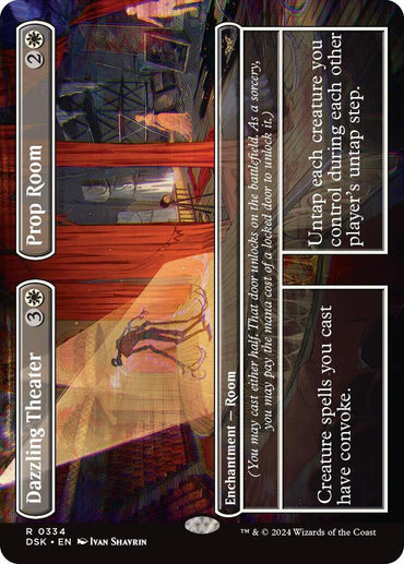 Dazzling Theater // Prop Room (Borderless) [Duskmourn: House of Horror]