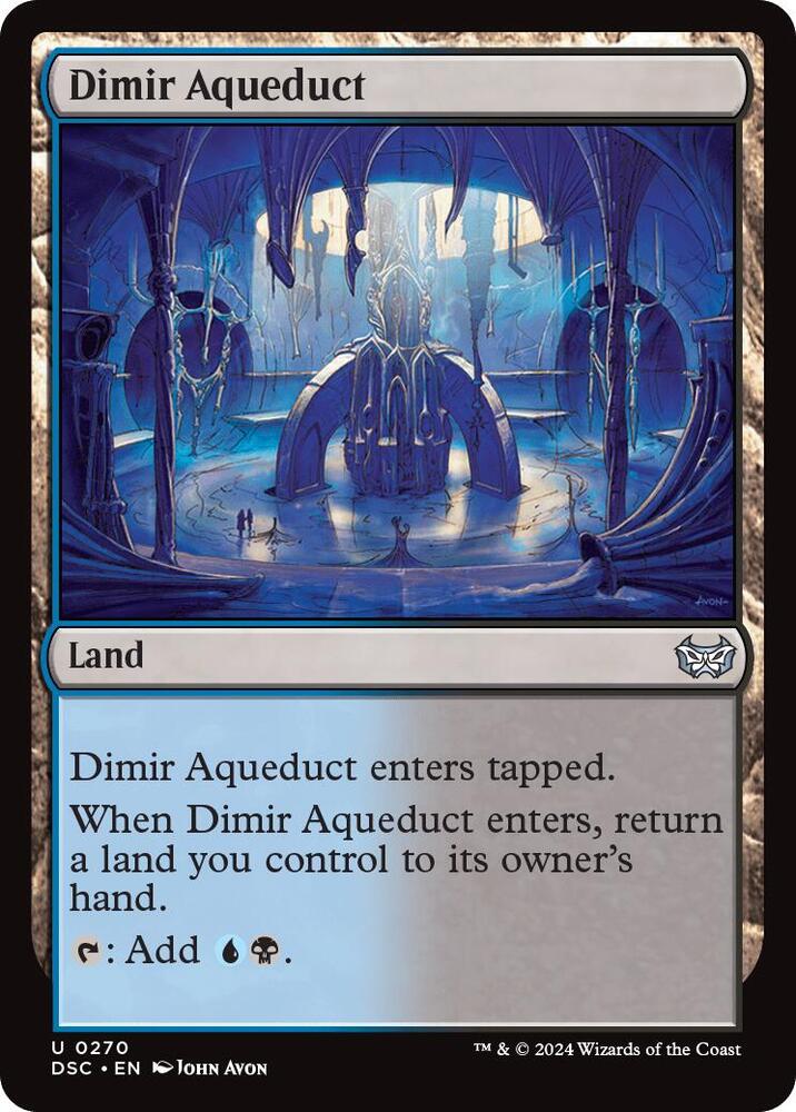 Dimir Aqueduct [Duskmourn: House of Horror Commander]