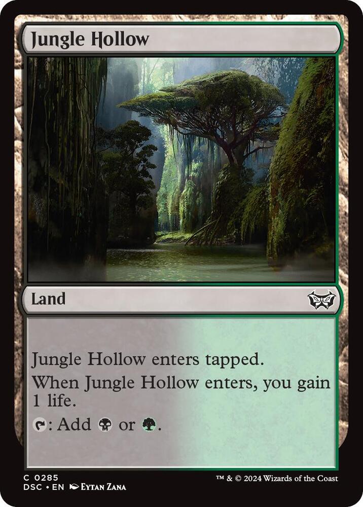 Jungle Hollow [Duskmourn: House of Horror Commander]