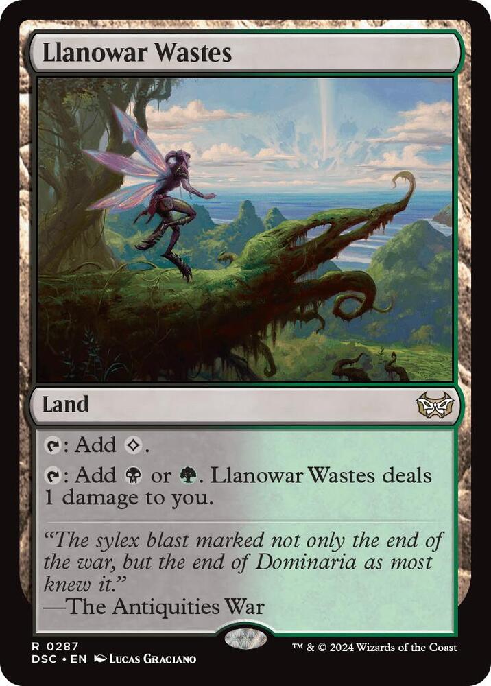 Llanowar Wastes [Duskmourn: House of Horror Commander]