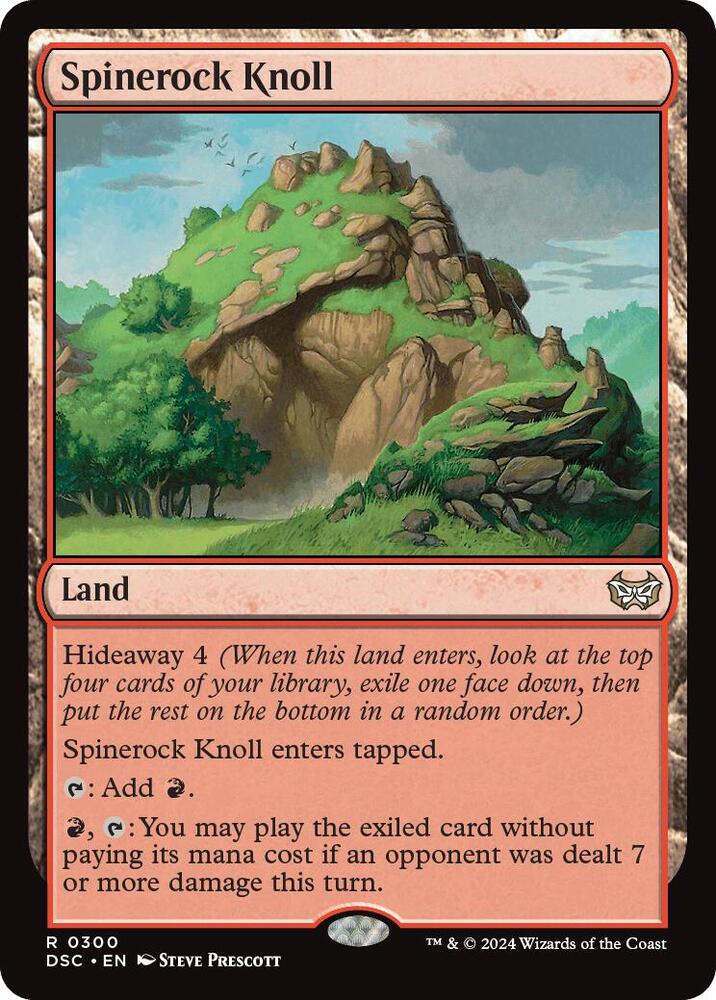 Spinerock Knoll [Duskmourn: House of Horror Commander]