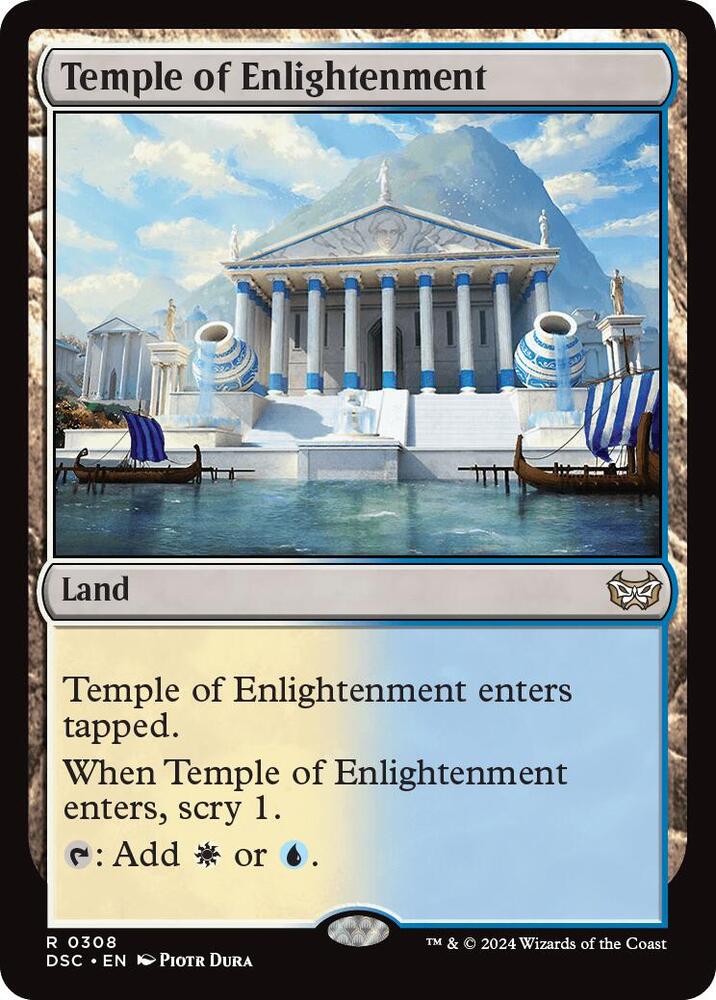 Temple of Enlightenment [Duskmourn: House of Horror Commander]