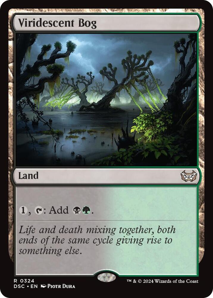 Viridescent Bog [Duskmourn: House of Horror Commander]