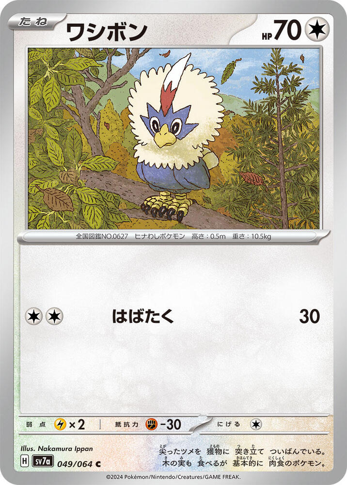 Rufflet (049/064) [SV7a: Paradise Dragona] (Japanese)