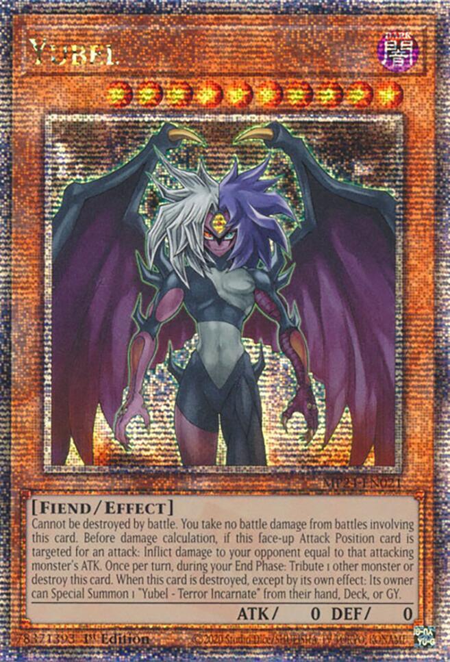 yugioh yubel card Yubel [MP24-EN021] Quarter Century Secret Rare