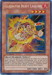 Gladiator Beast Laquari [RYMP-EN096] Secret Rare