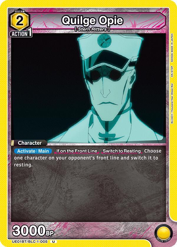 Quilge Opie (005) (UE01BT/BLC-1-005) [UE01BT: BLEACH: Thousand-Year Blood War]