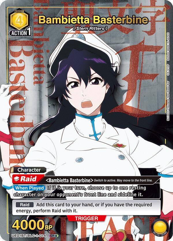 Bambietta Basterbine (014) (SR*) (UE01BT/BLC-1-014) [UE01BT: BLEACH: Thousand-Year Blood War]