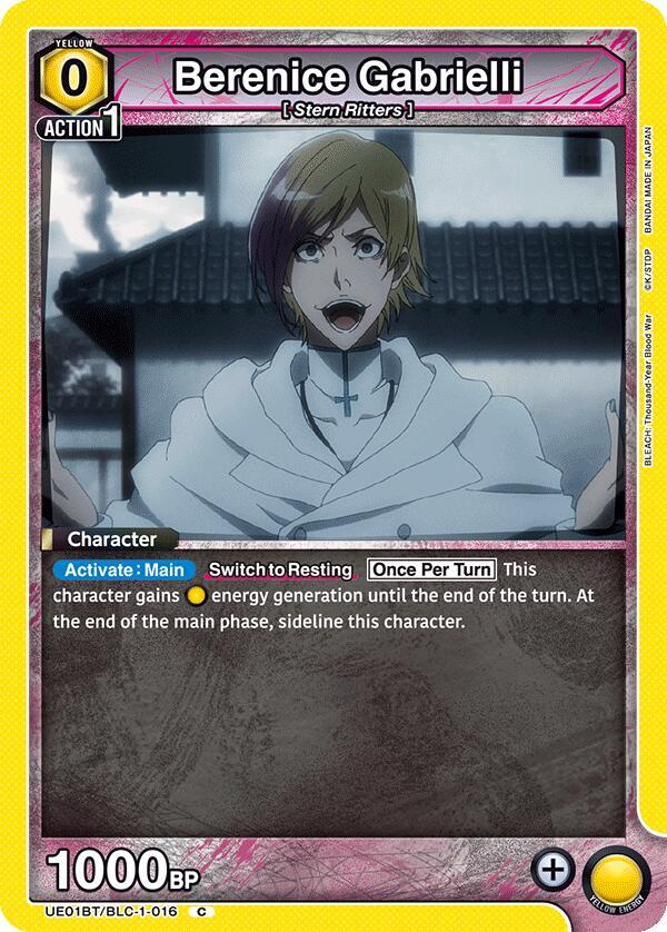 Berenice Gabrielli (UE01BT/BLC-1-016) [UE01BT: BLEACH: Thousand-Year Blood War]