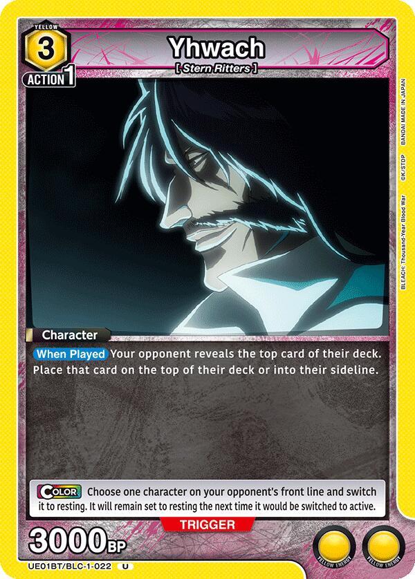Yhwach (022) (UE01BT/BLC-1-022) [UE01BT: BLEACH: Thousand-Year Blood War]