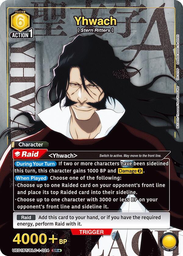 Yhwach (024) (SR*) (UE01BT/BLC-1-024) [UE01BT: BLEACH: Thousand-Year Blood War]