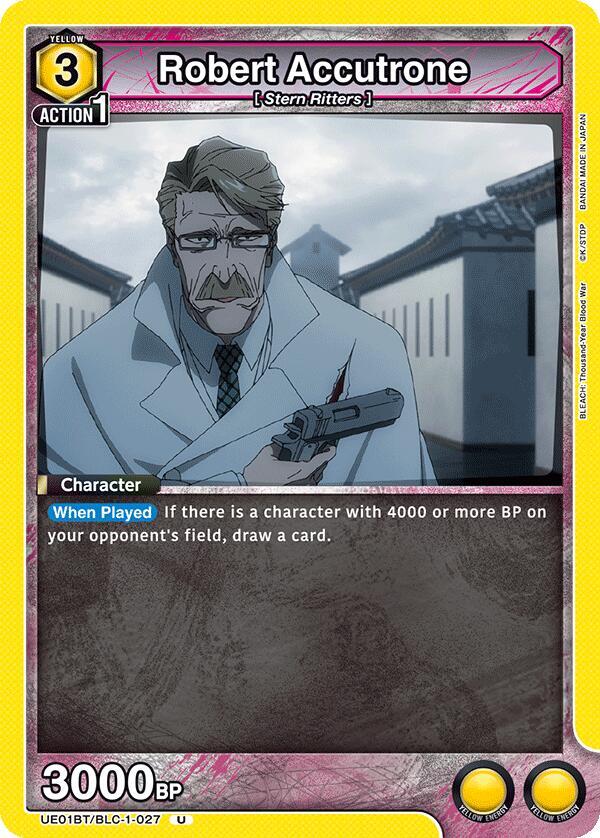 Robert Accutrone (UE01BT/BLC-1-027) [UE01BT: BLEACH: Thousand-Year Blood War]