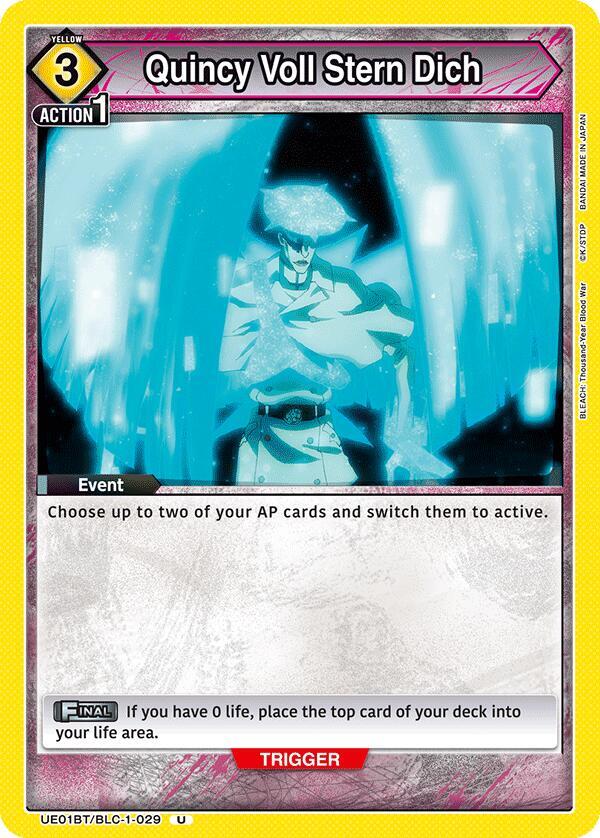 Quincy Voll Stern Dich (UE01BT/BLC-1-029) [UE01BT: BLEACH: Thousand-Year Blood War]