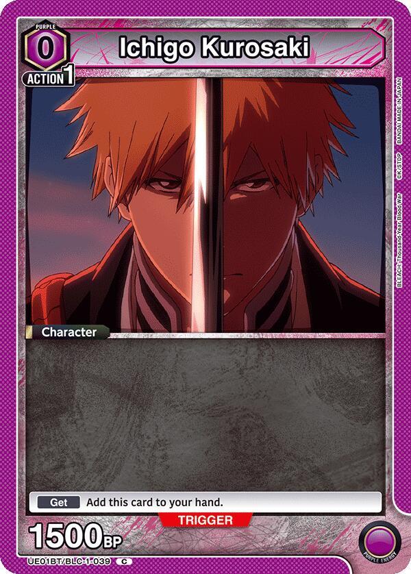 Ichigo Kurosaki (039) (UE01BT/BLC-1-039) [UE01BT: BLEACH: Thousand-Year Blood War]