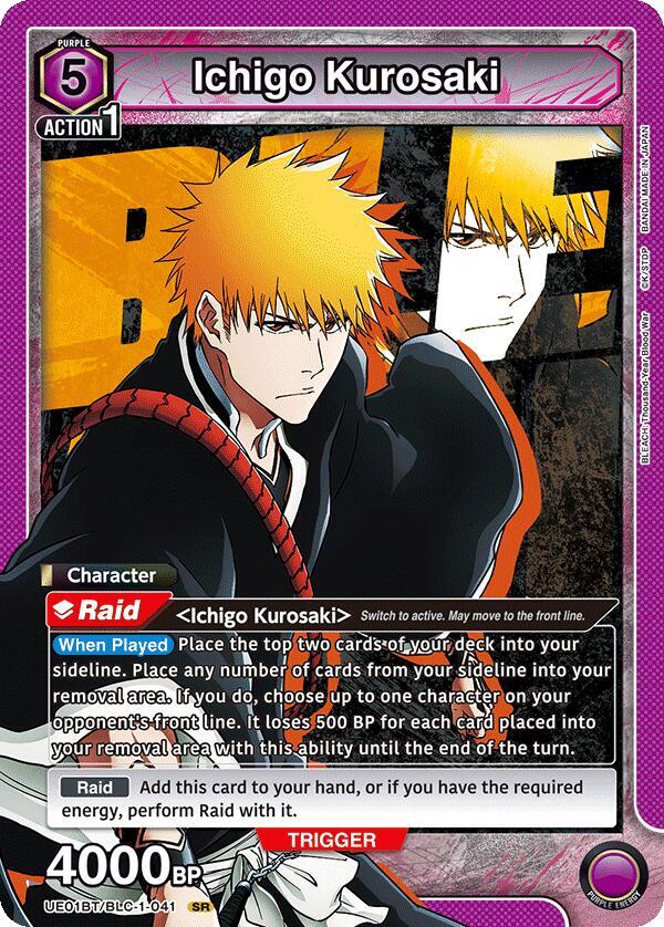 Ichigo Kurosaki (041) (UE01BT/BLC-1-041) [UE01BT: BLEACH: Thousand-Year Blood War]