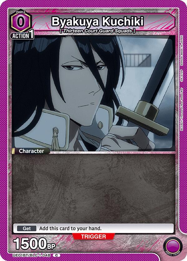 Byakuya Kuchiki (048) (UE01BT/BLC-1-048) [UE01BT: BLEACH: Thousand-Year Blood War]