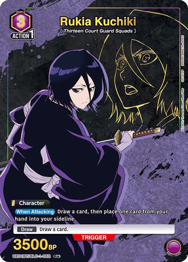 Rukia Kuchiki (052) (R*) (UE01BT/BLC-1-052) [UE01BT: BLEACH: Thousand-Year Blood War]