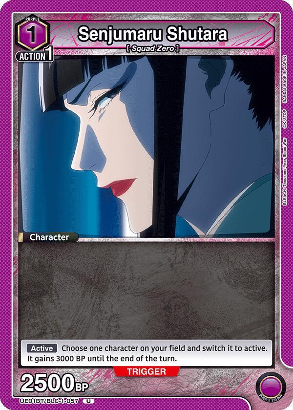 Senjumaru Shutara (UE01BT/BLC-1-057) [UE01BT: BLEACH: Thousand-Year Blood War]