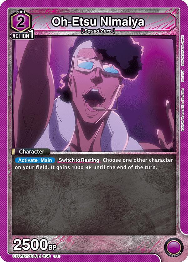 Oh-Etsu Nimaiya (UE01BT/BLC-1-058) [UE01BT: BLEACH: Thousand-Year Blood War]
