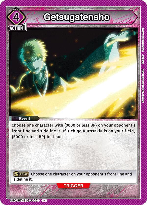 Getsugatensho (UE01BT/BLC-1-064) [UE01BT: BLEACH: Thousand-Year Blood War]