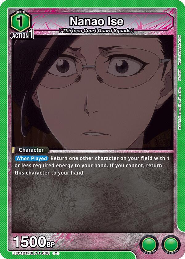 Nanao Ise (UE01BT/BLC-1-068) [UE01BT: BLEACH: Thousand-Year Blood War]