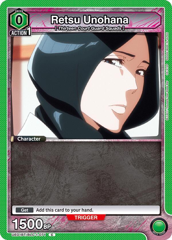 Retsu Unohana (071) (UE01BT/BLC-1-071) [UE01BT: BLEACH: Thousand-Year Blood War]