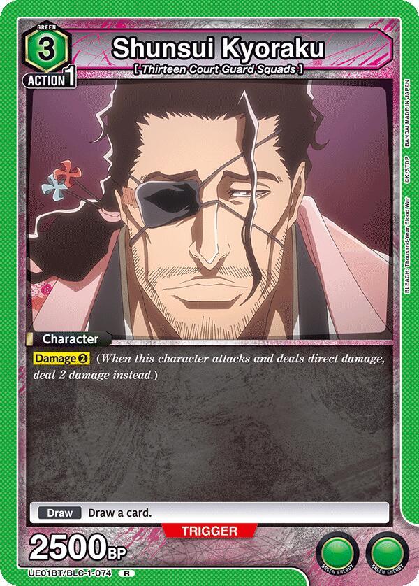 Shunsui Kyoraku (074) (UE01BT/BLC-1-074) [UE01BT: BLEACH: Thousand-Year Blood War]