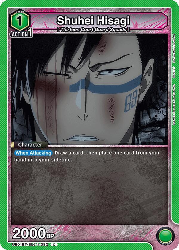 Shuhei Hisagi (UE01BT/BLC-1-082) [UE01BT: BLEACH: Thousand-Year Blood War]