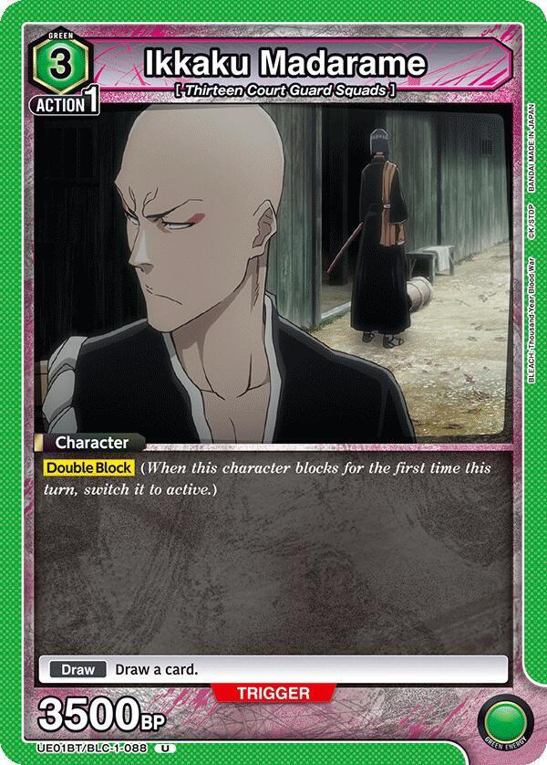 Ikkaku Madarame (UE01BT/BLC-1-088) [UE01BT: BLEACH: Thousand-Year Blood War]